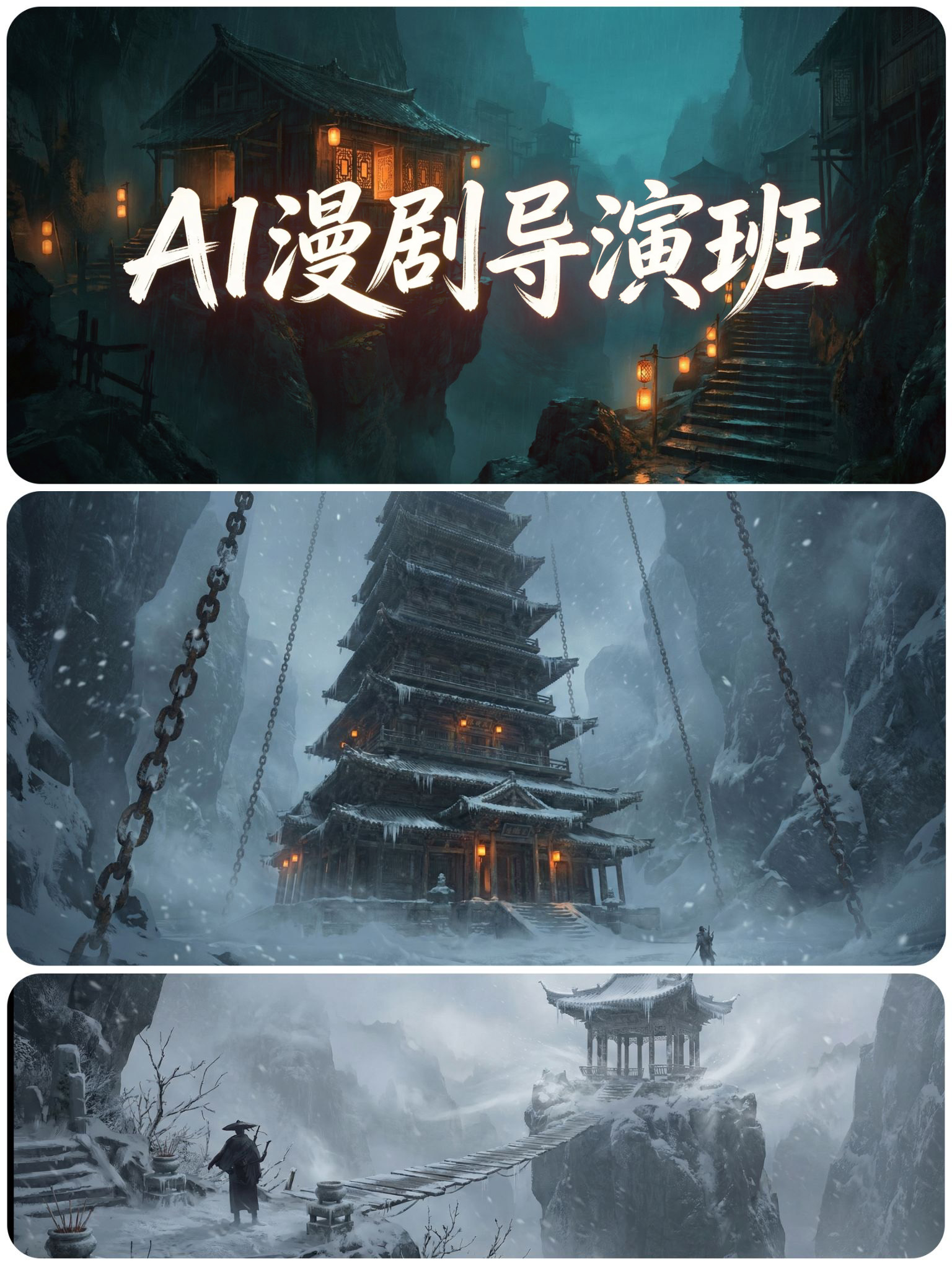 Ai漫剧导演课程