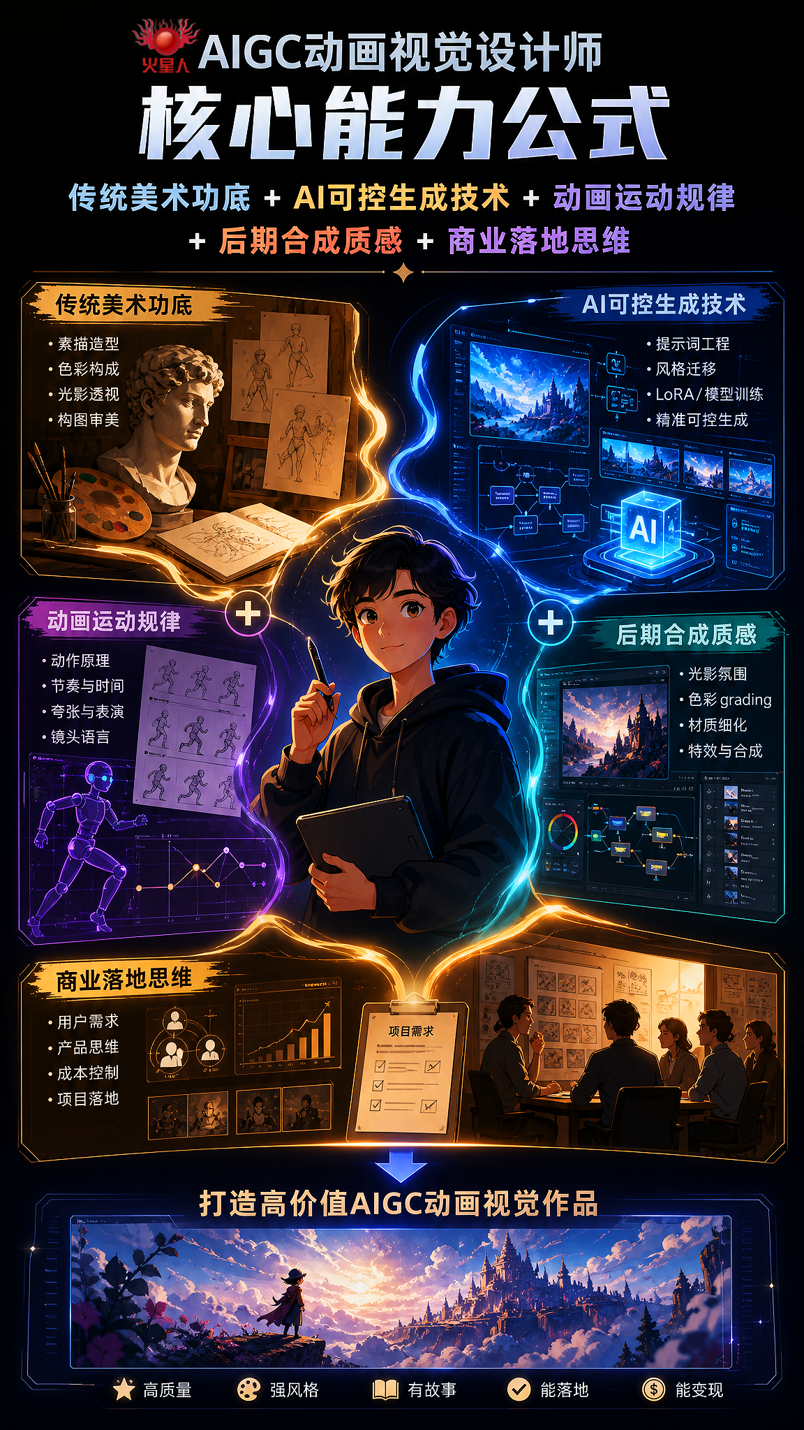 AIGC动画视觉设计师