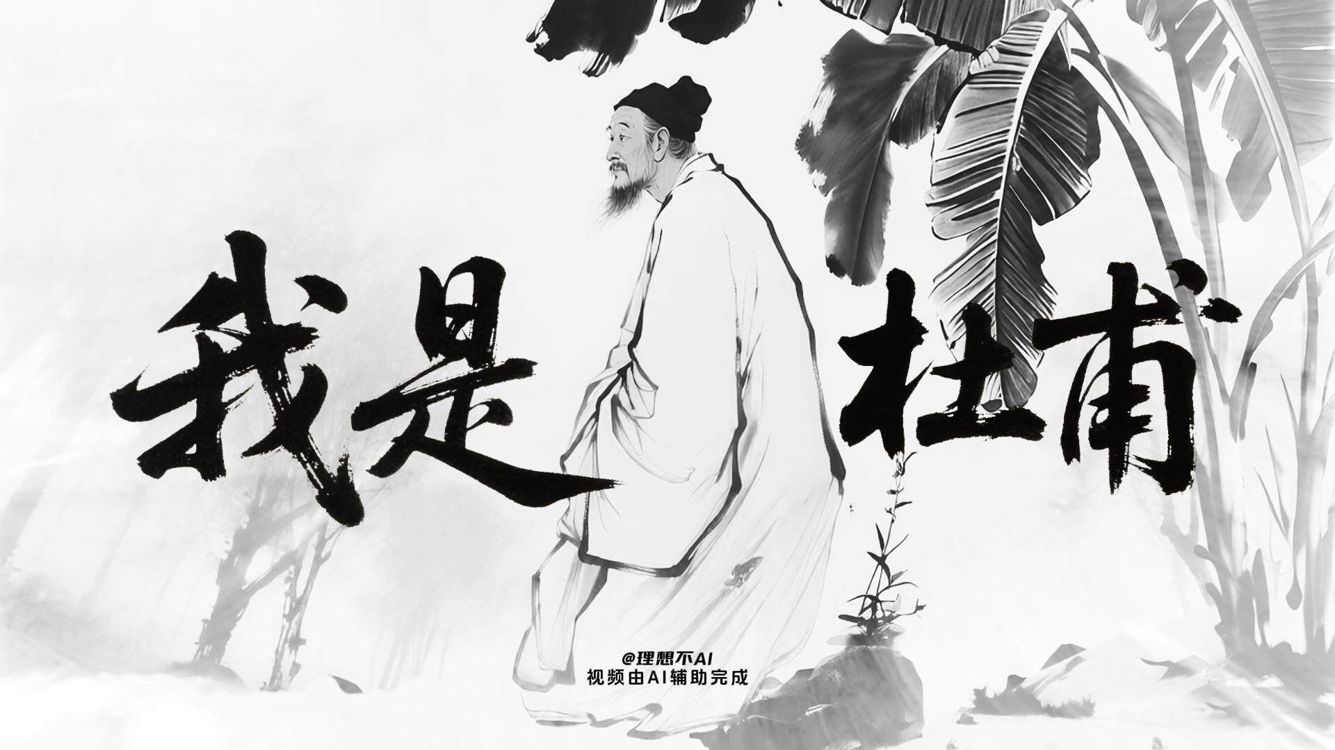 我是杜甫